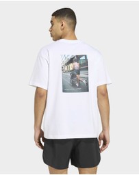 adidas Performance - RUNNERS WE ARE DIFFERENT GRAPHIC T-SHIRT Mens