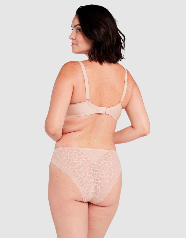 Sans Complexe - Perfect Curves Smooth Lace Wired T-Shirt Bra