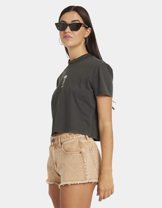 Volcom - Womens Oz Dial Crop T-Shirt