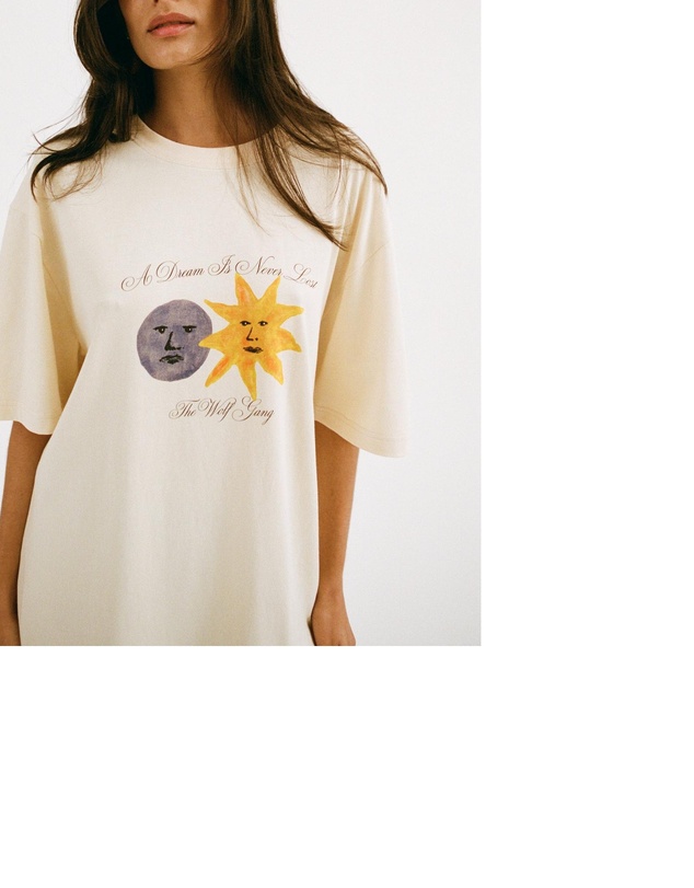 The Wolf Gang - Relaxed Camiseta T-shirt - Cream