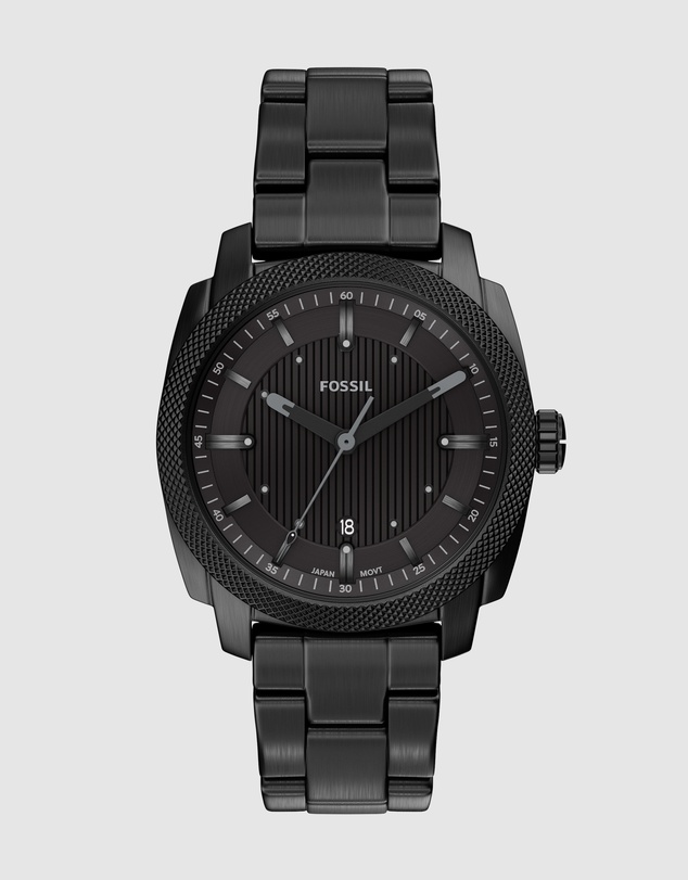 Fossil - Machine Black Analogue Watch