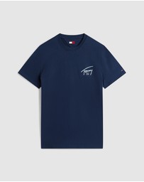 Tommy Jeans - Regular Sign Backprint SS T-Shirt
