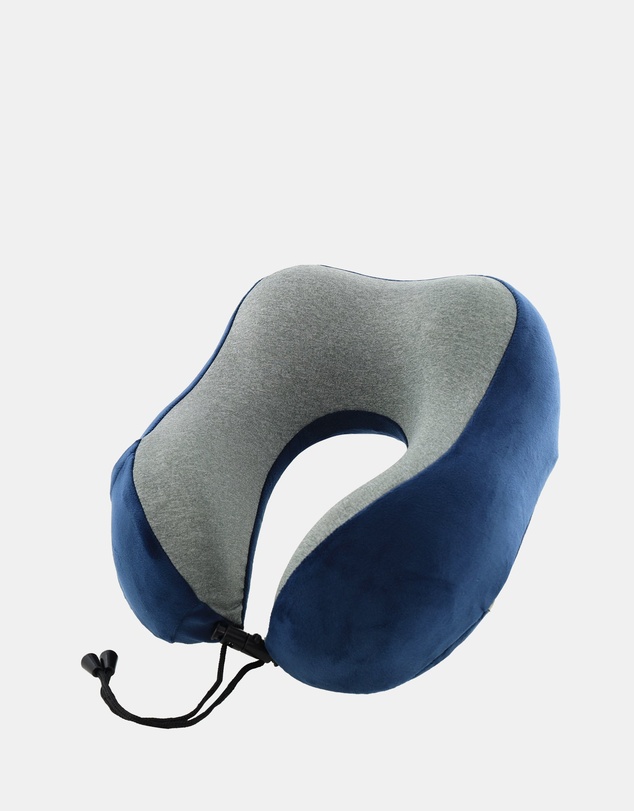 Milleni - Milleni Travel Memory Foam Neck Pillow in Navy