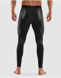 SKINS - SKINS Compression Men's Series-3 Activewear Recovery Long Tight BLK/GRAPH