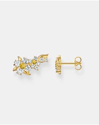 THOMAS SABO - THOMAS SABO Lovely Daisy Ear Climbers in Gold