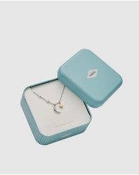 Fossil - Sterling Two Tone Necklace