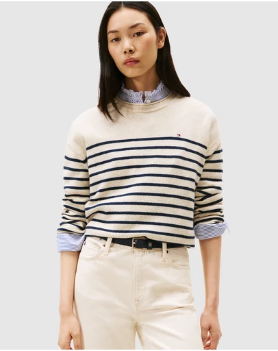 Tommy Hilfiger - Relaxed Fit Soft Wool Jumper