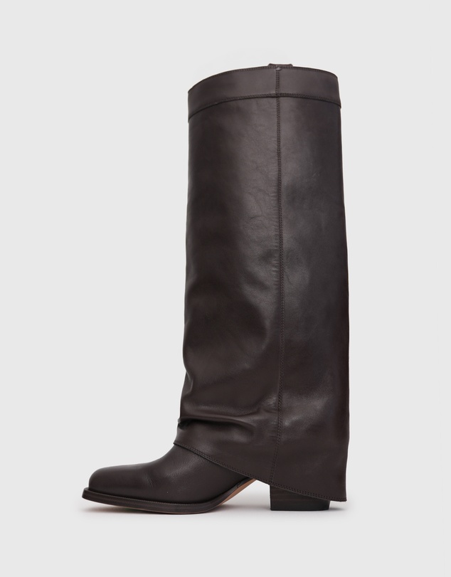 Betts - Winnie Leather Cuffed Knee Boots