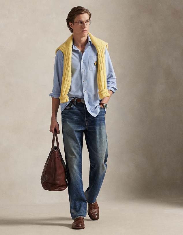 Polo Ralph Lauren - Custom Fit Polo Bear Oxford Shirt