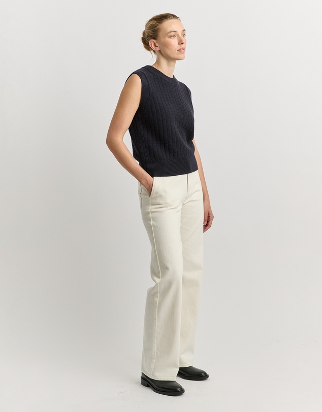 Toorallie - Grid Knit Vest