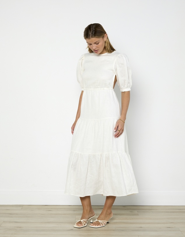 Cirkular - Pre-Loved - SIR. Lorena Tiered Midi Dress