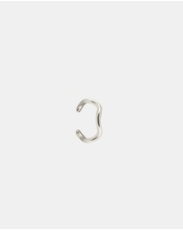 SAINT VALENTINE - Vera Wave Ear Cuff - Silver