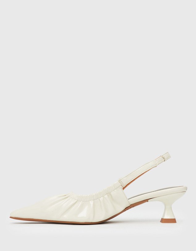 Betts - Divine Ruched Slingback Pumps