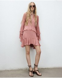 M.N.G - Short Ruffled Dress