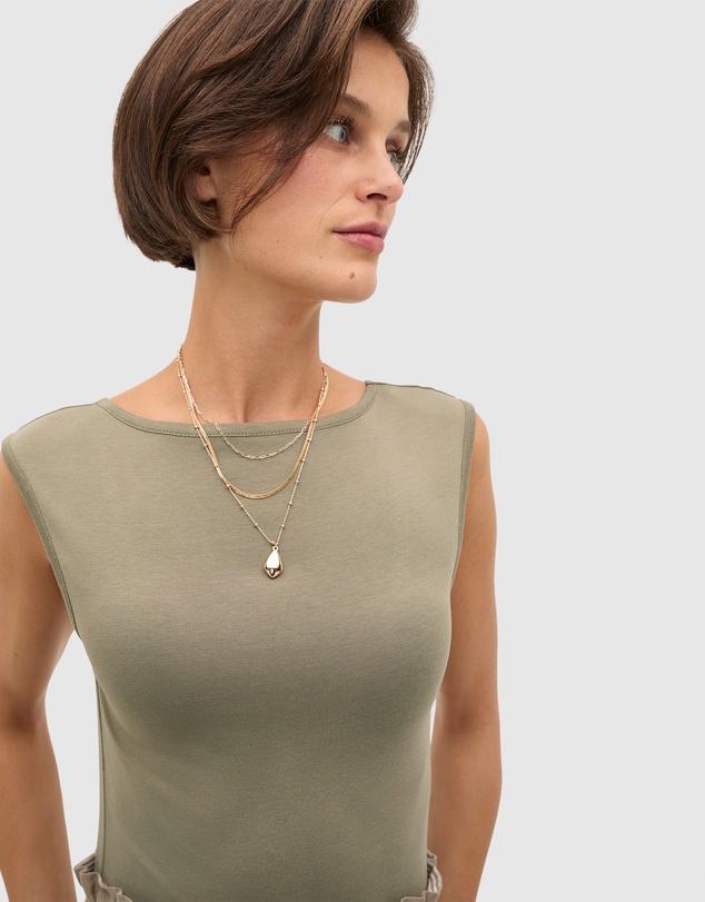 Seed Heritage - Oval Pendant Necklace