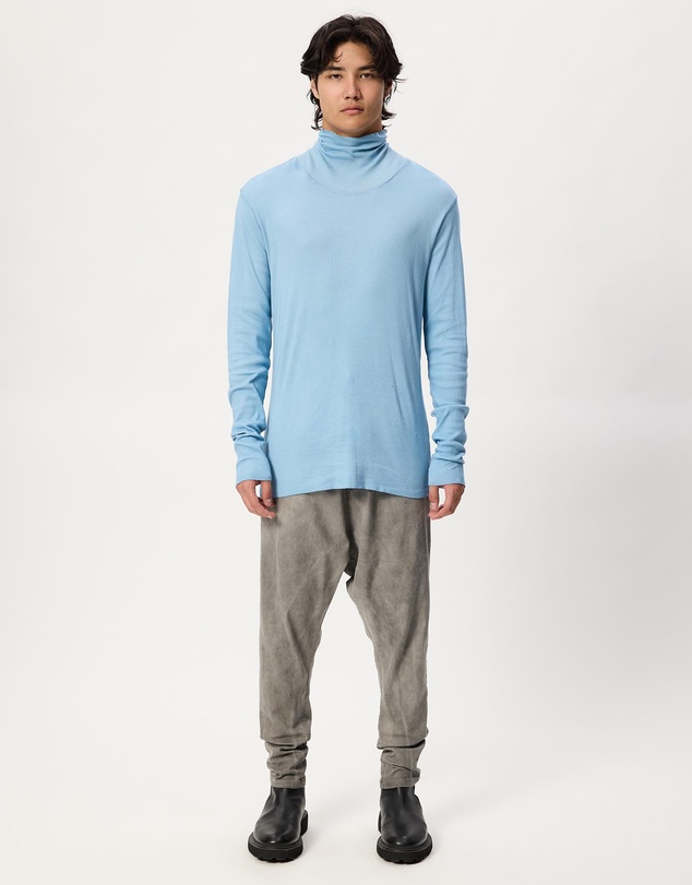 Surrounded By Ghosts - The Atacamite Slim Rib Knit Turtle Neck T-Shirt