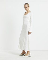 Subtitled - Sophie Long Sleeve Rib Knit Dress