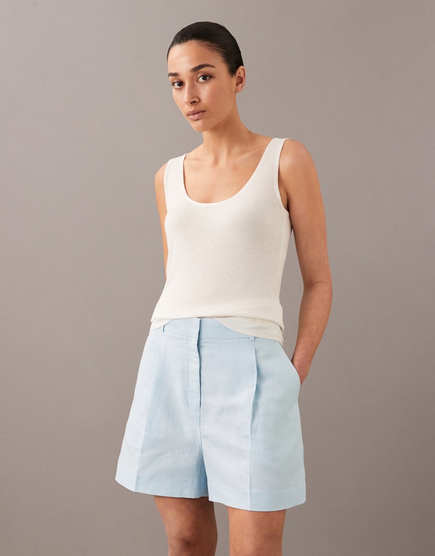 Calvin Klein - Fine Gauge Viscose Tank Top