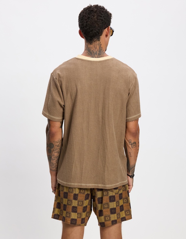Rhythm - Contrast Vintage Terry SS T-Shirt