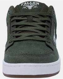 Fallen Footwear - Revolver Shoes Green