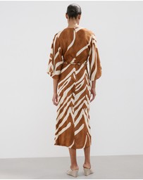 M.N.G - Printed Cotton Dress