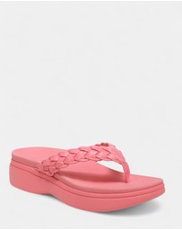 Vionic - Kenji Platform Sandal - Shell Pink