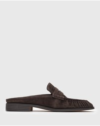 Betts - Harlow Leather Mule Loafers