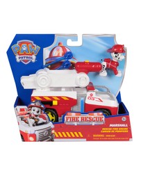 Paw Patrol - Fire Rescue Themed Vehicle Marshall Solid