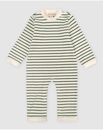 Designer Kidz - Jack Rib Stripe Romper