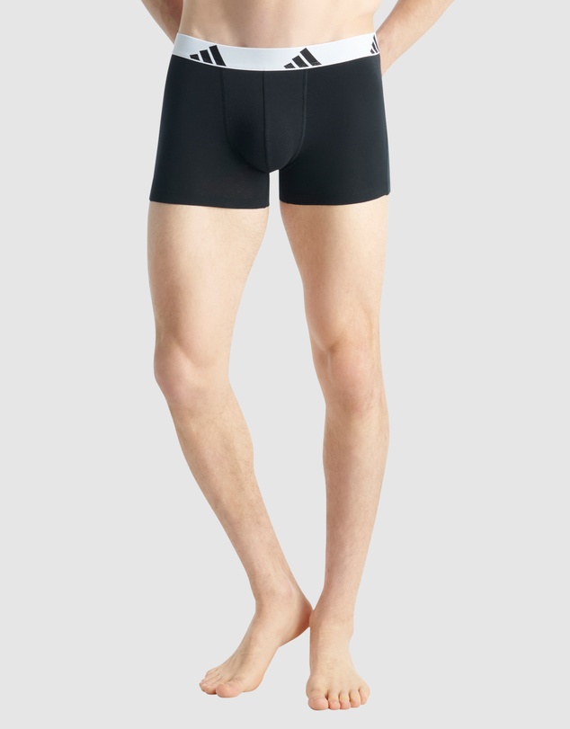 adidas Sportswear - 3 Pack Active Flex Cotton Trunk Underwear