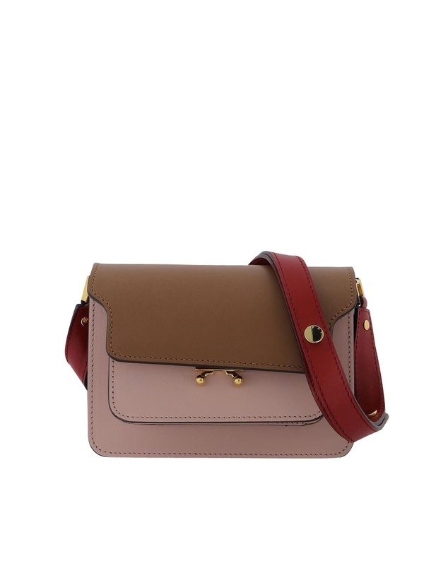 Pre-Loved by Azura Reborn - Pre-Loved Marni Trunk Multicolor Leather Shoulder Bag
