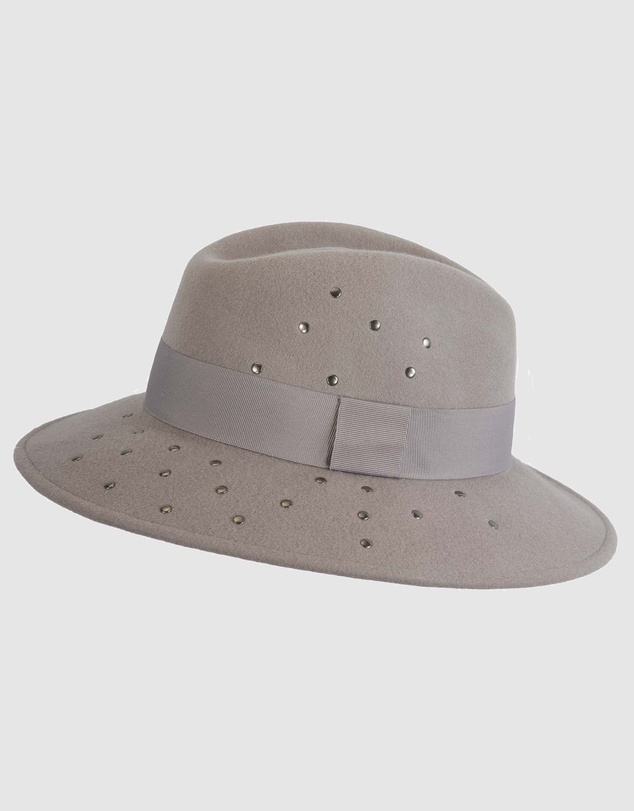 Max Alexander - Winter Felt Grey Fedora Hat