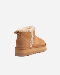 Ozwear Connection Uggs - Ugg Eskimo Platform Mini Boots