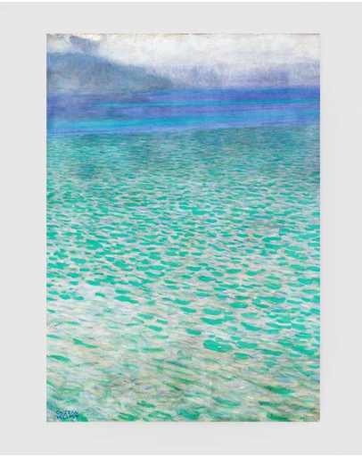 Inka Arthouse - Lake Attersee by Gustav Klimt Art Print