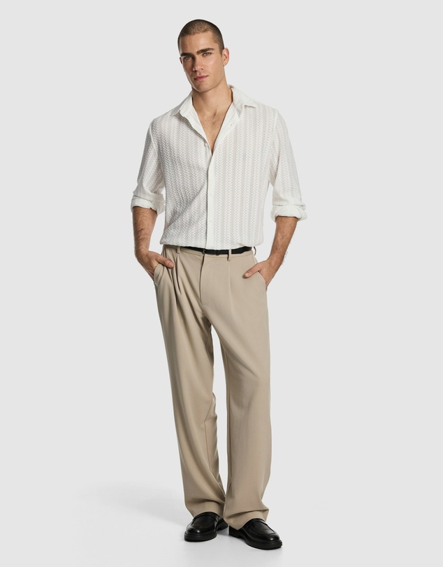 yd. - Adriano Textured Shirt