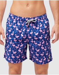Tom & Teddy - Flamingo Boardshorts