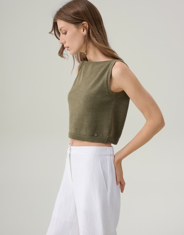 IDA+S - Winslie White Linen Pants