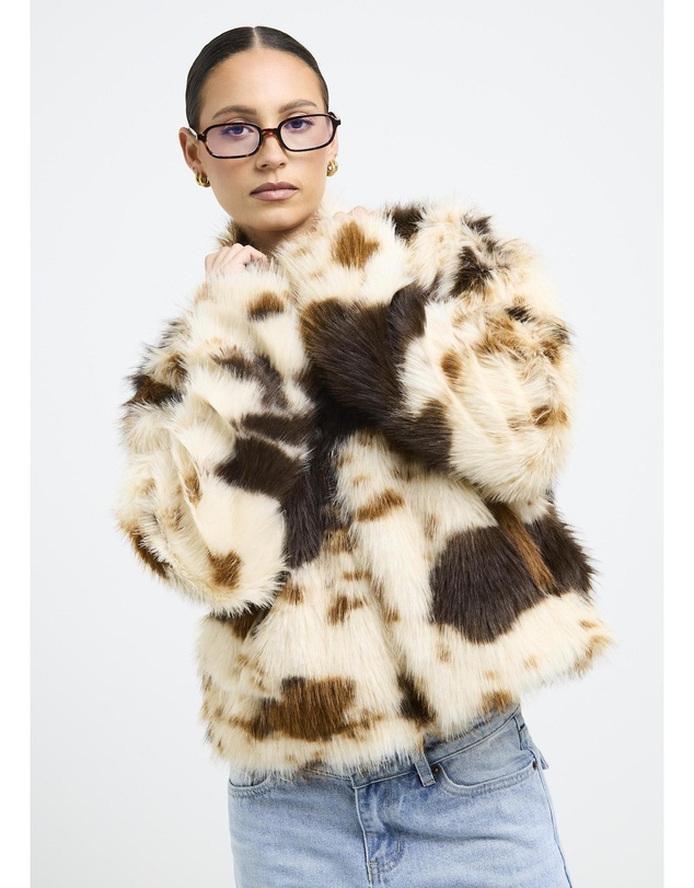 Insight - Highland Cow Print Jacket