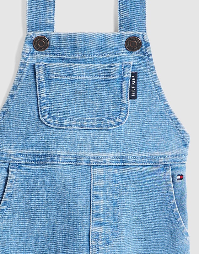 Tommy Hilfiger - Denim Dungaree Pants - Babies