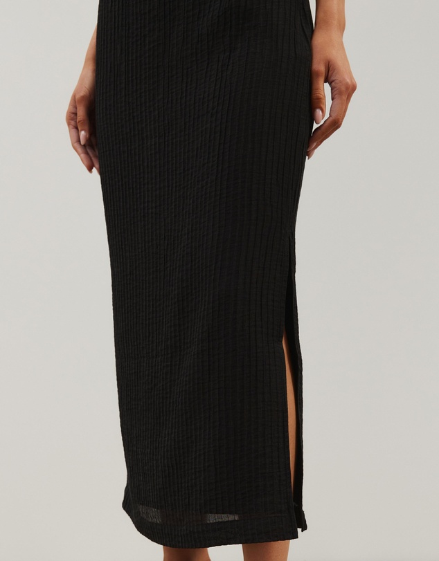 Atmos&Here - Plisse Maxi Slip Dress