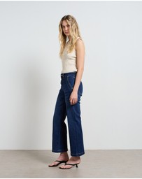 DRICOPER DENIM - Cody Kick Flare Astro Trousers