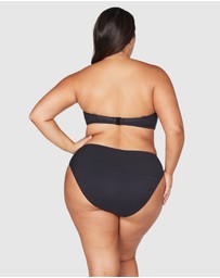 Artesands - Aria Black Botticelli Bandeau Underwire Bikini Top