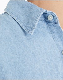 Vintage by The Real Deal - Pre Loved - Vintage 90s Harley Davidson Denim Button Up Shirt