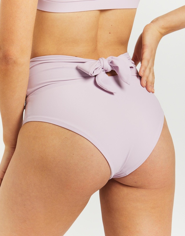 Fiola Rose Swim - Leilani High Waisted Bottoms