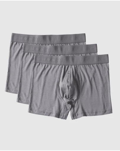 Boody - 3-Pack Mens Everyday Boxer Ash