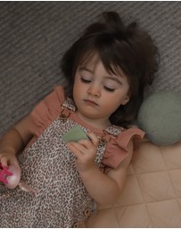 WITH LOVE FOR KIDS - Hazel Denim Pinafore Dress - Babies - Kids