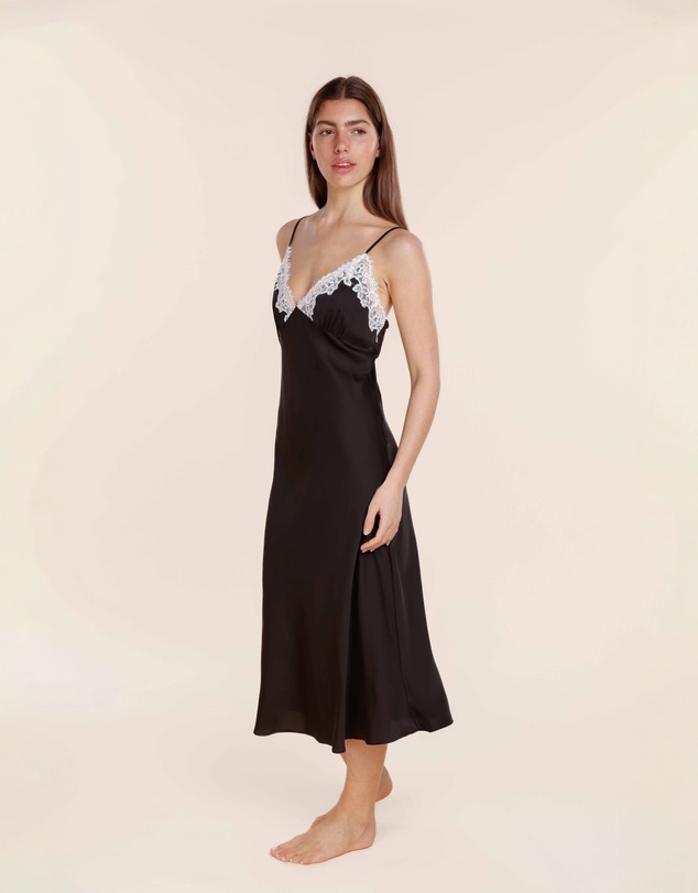 Gingerlilly - Magnolia Silky Satin Long Gown