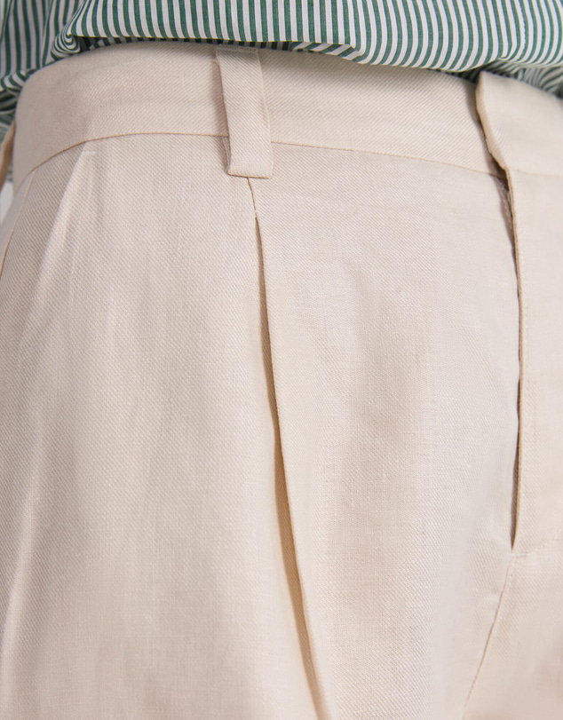 Sportscraft - Jamie Linen Pleat Short