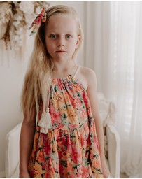 WITH LOVE FOR KIDS - Cotton Muslin Dress - Babies - Kids