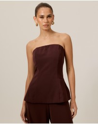 Tussah - Carmen Tailored Top